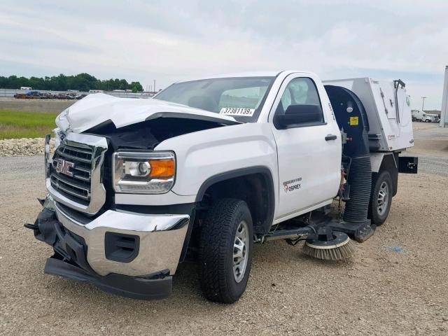 1GD01REG6HZ200505 - 2017 GMC SIERRA C25 WHITE photo 2