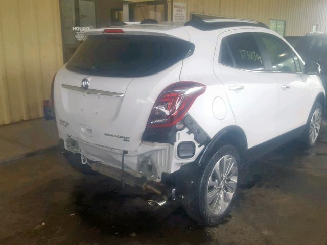 KL4CJESB5HB257168 - 2017 BUICK ENCORE PRE WHITE photo 4