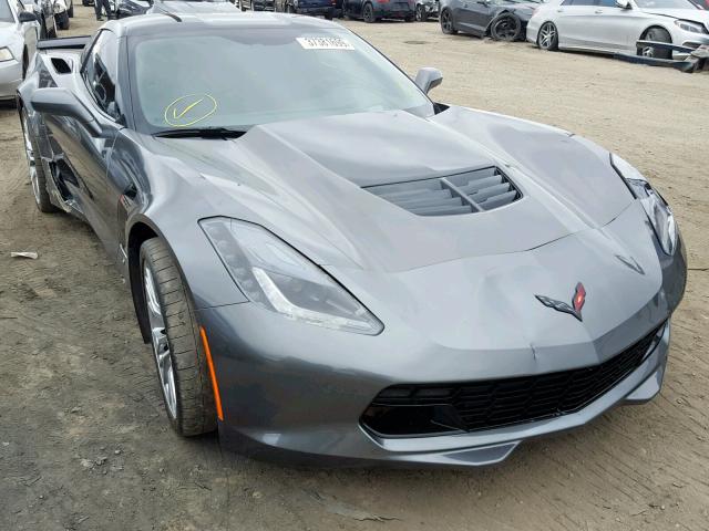 1G1YS2D60F5602876 - 2015 CHEVROLET CORVETTE S GRAY photo 1