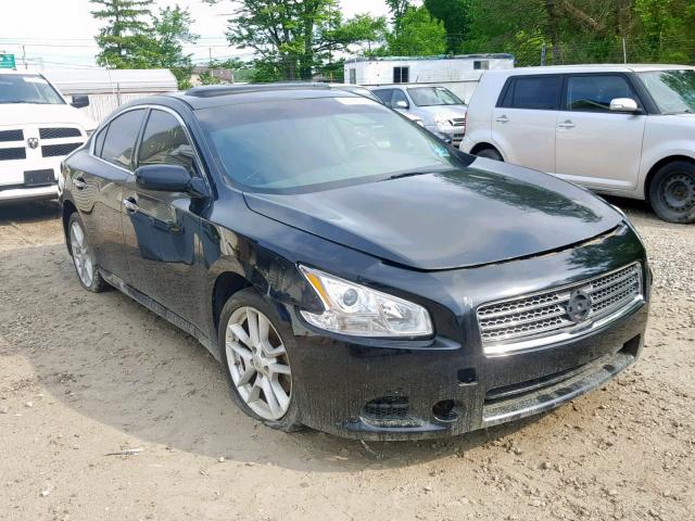 1N4AA5AP1AC841079 - 2010 NISSAN MAXIMA S BLACK photo 1