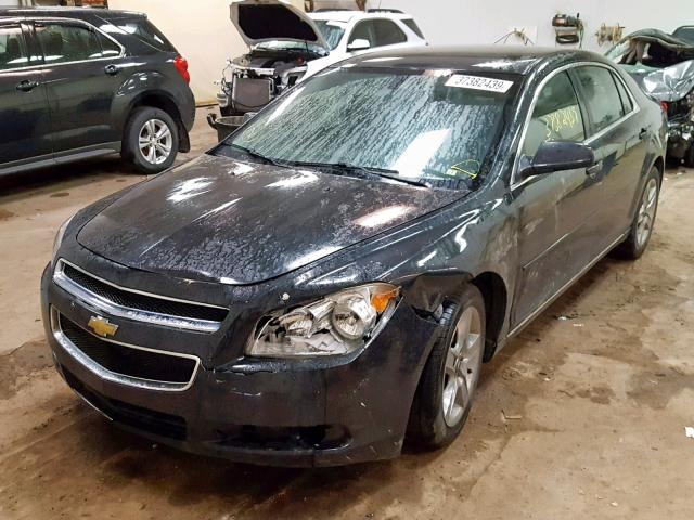 1G1ZC5EB6A4121415 - 2010 CHEVROLET MALIBU 1LT 黑色 照片 2
