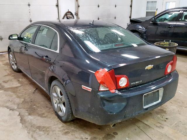 1G1ZC5EB6A4121415 - 2010 CHEVROLET MALIBU 1LT 黑色 照片 3