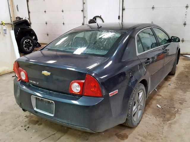 1G1ZC5EB6A4121415 - 2010 CHEVROLET MALIBU 1LT 黑色 照片 4