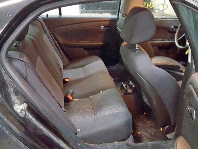 1G1ZC5EB6A4121415 - 2010 CHEVROLET MALIBU 1LT 黑色 照片 6