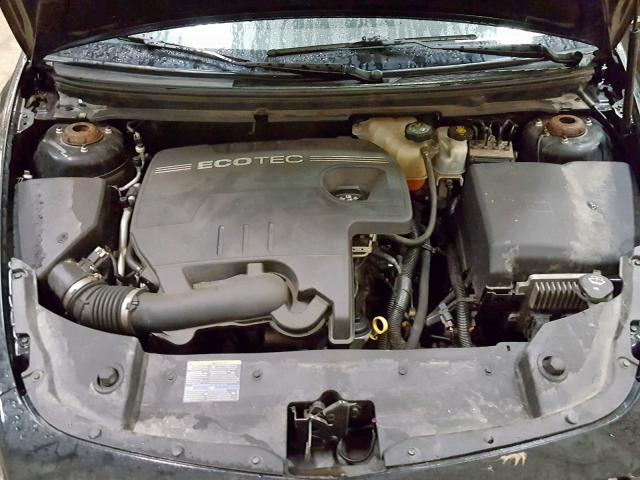 1G1ZC5EB6A4121415 - 2010 CHEVROLET MALIBU 1LT 黑色 照片 7