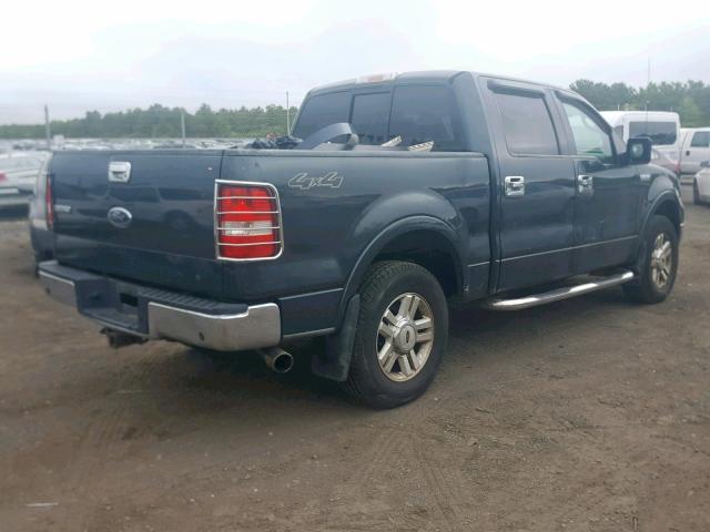 1FTPW14594KC71982 - 2004 FORD F150 SUPER GREEN photo 4