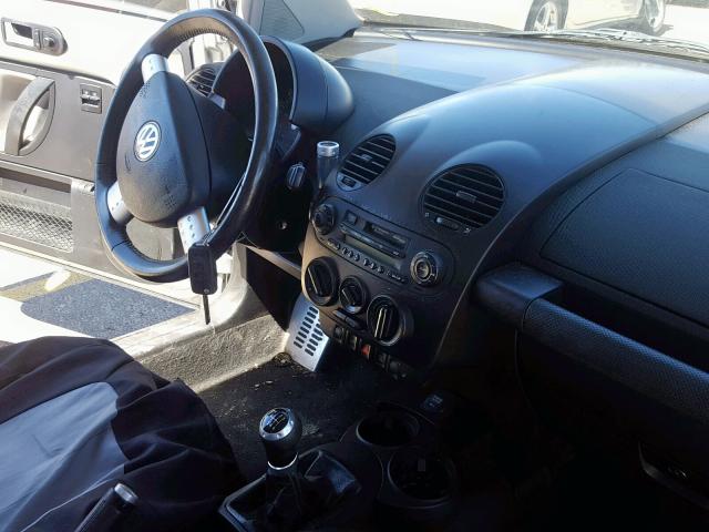 3VWFE21C52M445105 - 2002 VOLKSWAGEN NEW BEETLE Gümüş foto 9