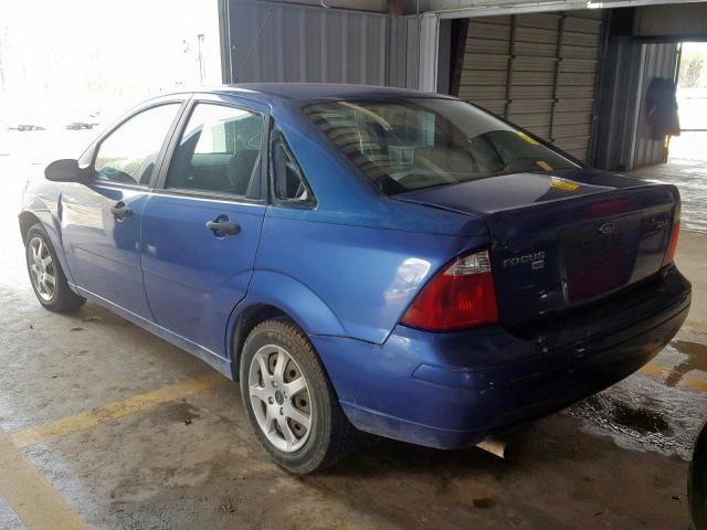 1FAFP34NX5W254659 - 2005 FORD FOCUS ZX4 BLUE photo 3