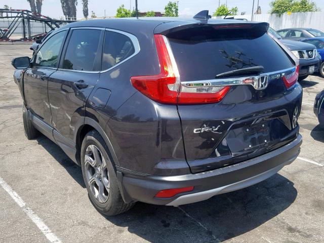 7FARW1H89HE014311 - 2017 HONDA CR-V EXL GRAY photo 3