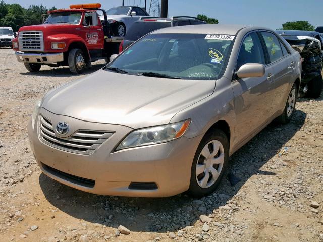 4T1BE46K47U721320 - 2007 TOYOTA CAMRY NEW GOLD photo 2