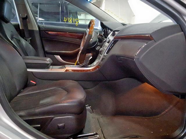 1G6DG5EG6A0147301 - 2010 CADILLAC CTS LUXURY SILVER photo 5