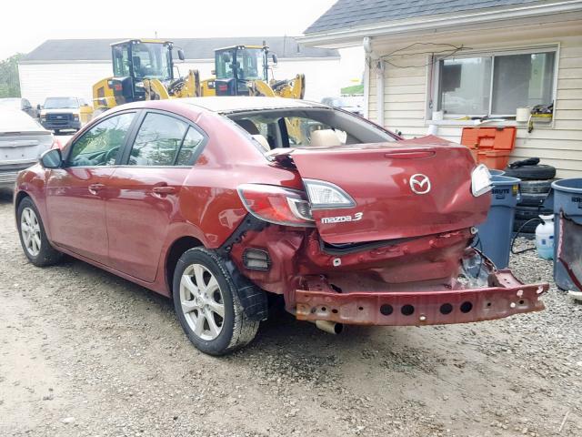 JM1BL1SF5A1324838 - 2010 MAZDA 3 I RED photo 3