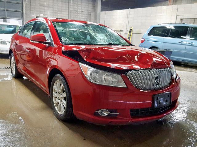 1G4GD5ER7CF353033 - 2012 BUICK LACROSSE P BURGUNDY photo 1