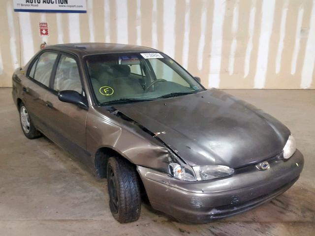 1Y1SK528XYZ405188 - 2000 CHEVROLET GEO PRIZM SILVER photo 1