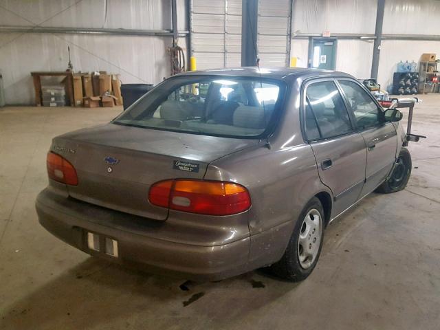 1Y1SK528XYZ405188 - 2000 CHEVROLET GEO PRIZM SILVER photo 4