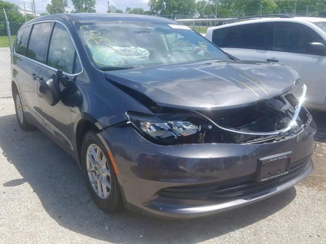 2C4RC1DG0HR522768 - 2017 CHRYSLER PACIFICA T GRAY photo 1