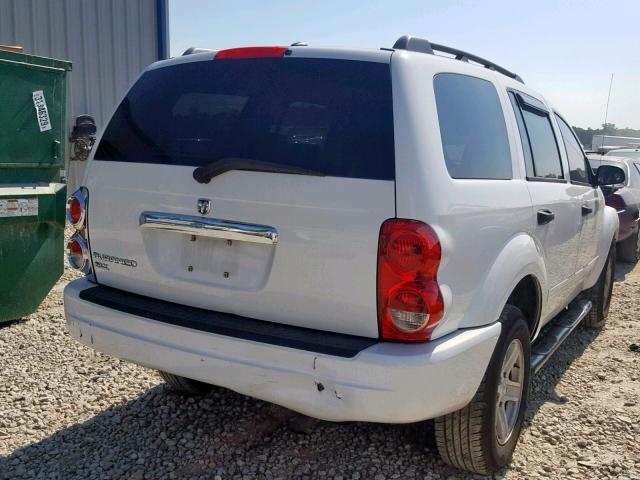 1D4HD48N35F572265 - 2005 DODGE DURANGO SL WHITE photo 4