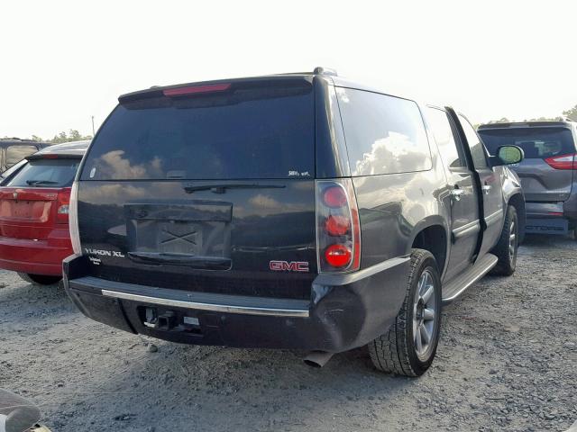 1GKFK66837J331801 - 2007 GMC YUKON XL D BLACK photo 4