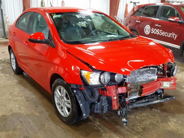 1G1JA5SH9C4177363 - 2012 CHEVROLET SONIC LS 红色 照片 1