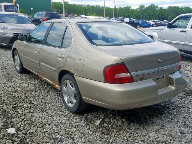 1N4DL01D11C242652 - 2001 NISSAN ALTIMA XE GOLD photo 3