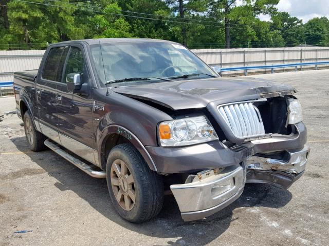 5LTPW16556FJ07179 - 2006 LINCOLN MARK LT GRAY photo 1