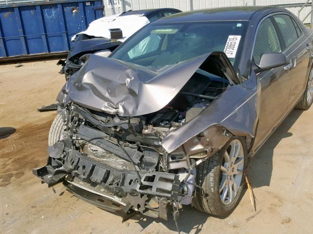 1G1ZE5E78AF294881 - 2010 CHEVROLET MALIBU LTZ თაფლისფერი ფოტო 9