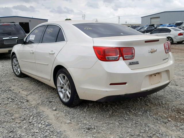1G11D5SR8DF164335 - 2013 CHEVROLET MALIBU 1LT 白色 照片 3