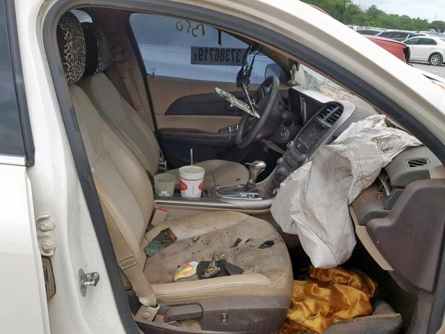 1G11D5SR8DF164335 - 2013 CHEVROLET MALIBU 1LT 白色 照片 5