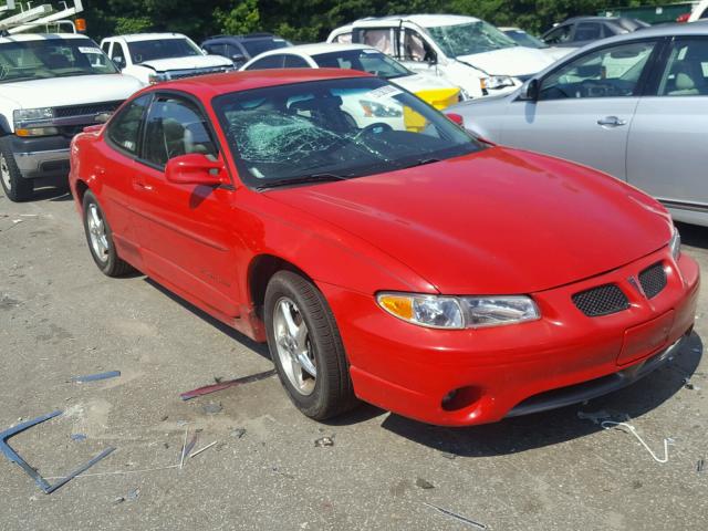1G2WP12K21F162337 - 2001 PONTIAC GRAND PRIX RED photo 1