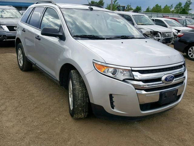 2FMDK3GC6CBA36948 - 2012 FORD EDGE SE SILVER photo 1