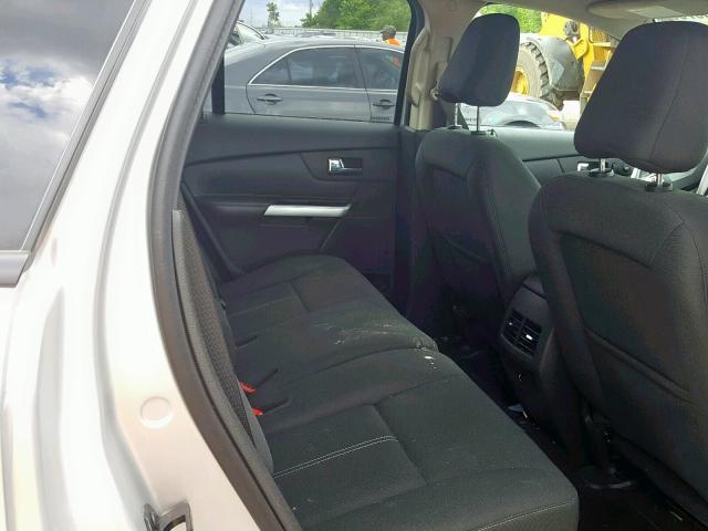 2FMDK3GC6CBA36948 - 2012 FORD EDGE SE SILVER photo 6