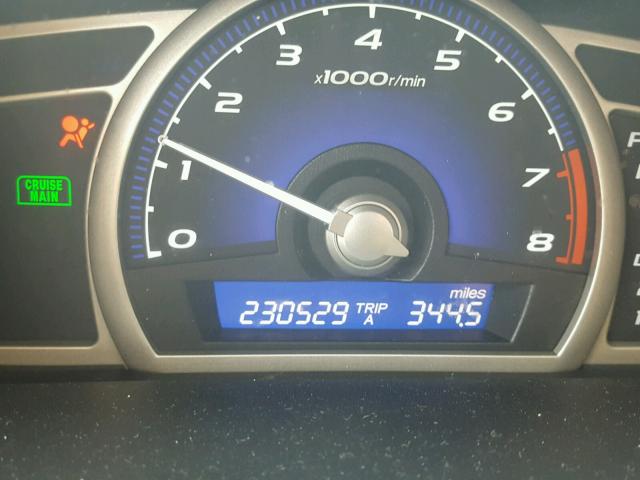 2HGFA1F60AH560446 - 2010 HONDA CIVIC LX-S Gümüş foto 8