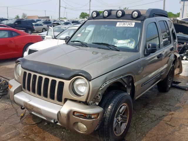 1J4GL38K44W167939 - 2004 JEEP LIBERTY RE GOLD photo 2