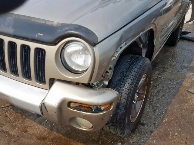 1J4GL38K44W167939 - 2004 JEEP LIBERTY RE GOLD photo 9