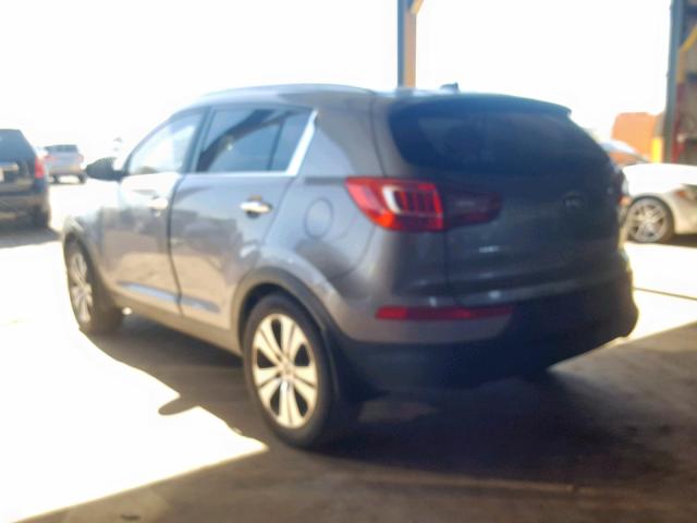 KNDPC3A20B7064380 - 2011 KIA SPORTAGE E CHARCOAL photo 3