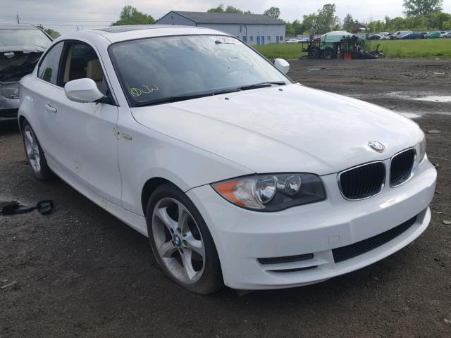 WBAUP7C57BVK79401 - 2011 BMW 128 I WHITE photo 1