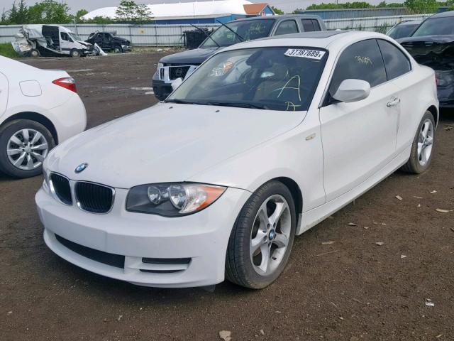 WBAUP7C57BVK79401 - 2011 BMW 128 I WHITE photo 2