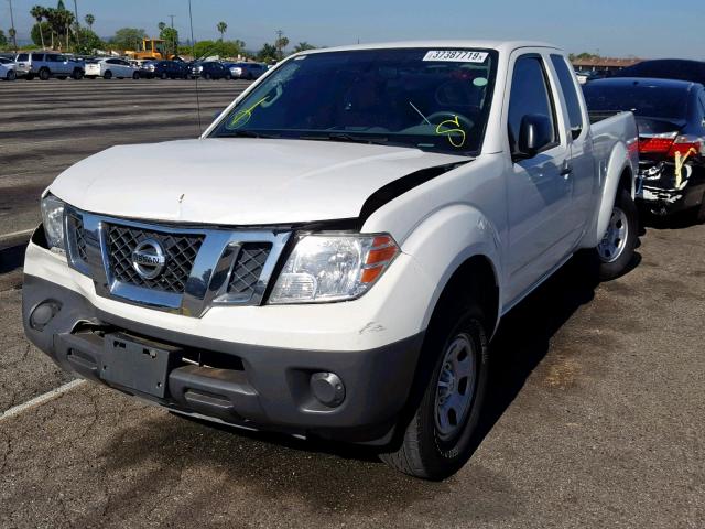 1N6BD0CT9EN772782 - 2014 NISSAN FRONTIER S WHITE photo 2