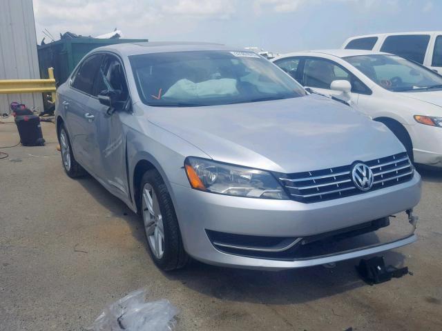 1VWBN7A3XEC112058 - 2014 VOLKSWAGEN PASSAT SE SILVER photo 1