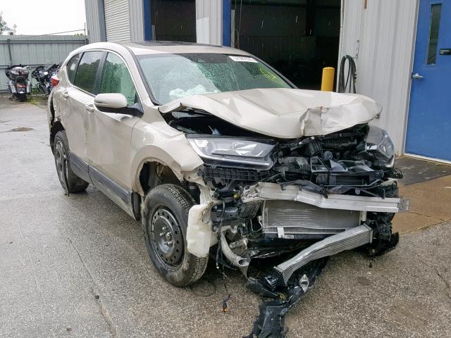 5J6RW2H82JL003682 - 2018 HONDA CR-V EXL GOLD photo 1