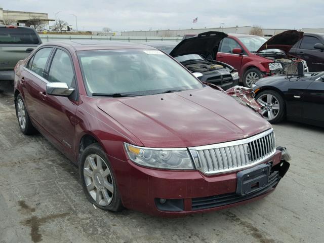 3LNHM26126R617312 - 2006 LINCOLN ZEPHYR BURGUNDY photo 1