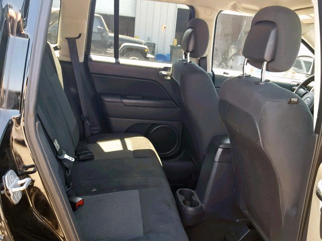 1C4NJCBB2CD725356 - 2012 JEEP COMPASS SP Қара фото 6