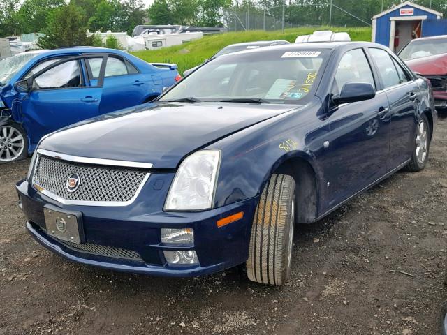 1G6DC67A660211550 - 2006 CADILLAC STS BLUE photo 2