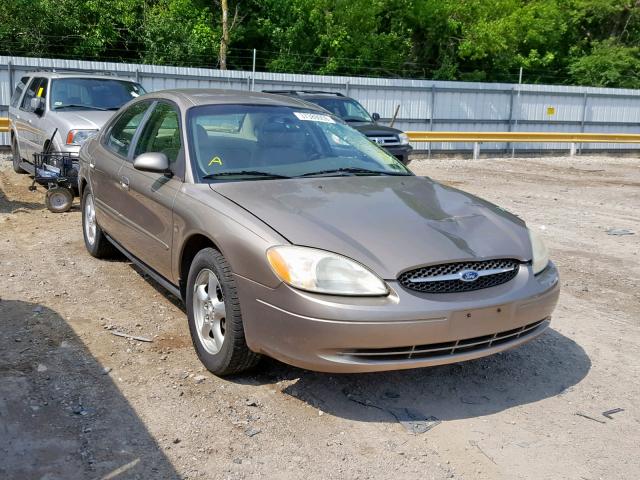 1FAFP55S52A131585 - 2002 FORD TAURUS SES BEIGE photo 1