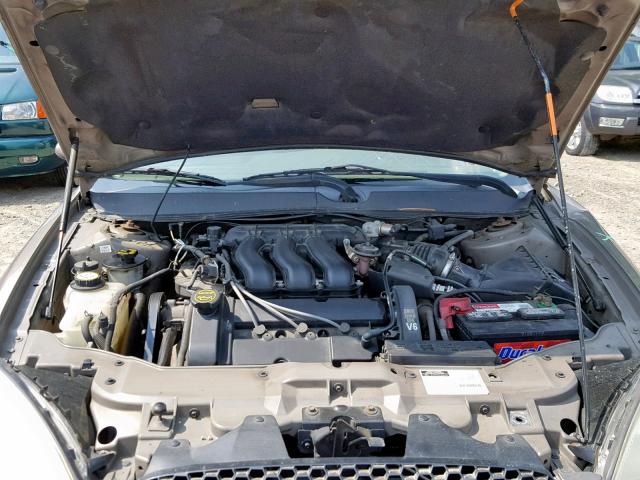 1FAFP55S52A131585 - 2002 FORD TAURUS SES BEIGE photo 7