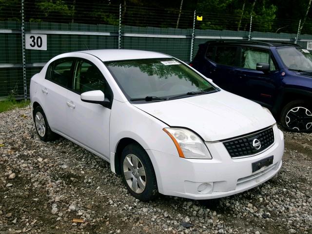 3N1AB61E08L610736 - 2008 NISSAN SENTRA 2.0 WHITE photo 1