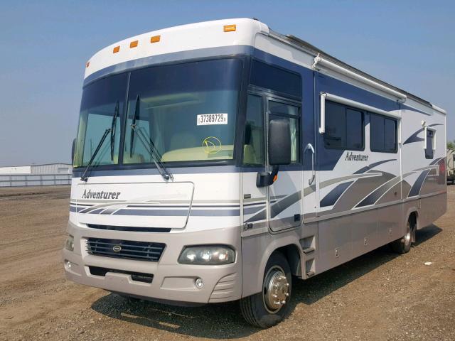 5B4MP67G043394578 - 2004 WINNEBAGO ADVENTURER WHITE photo 2