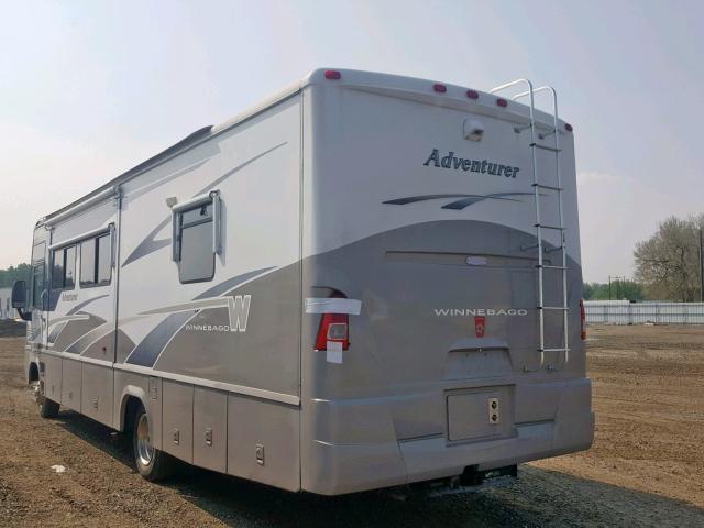 5B4MP67G043394578 - 2004 WINNEBAGO ADVENTURER WHITE photo 3