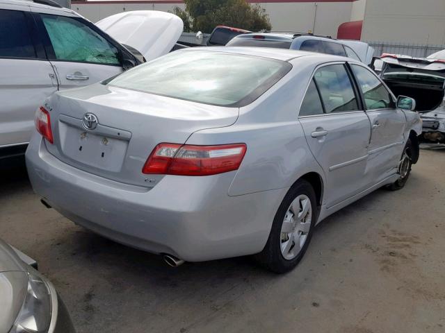 4T1BK46K77U034826 - 2007 TOYOTA CAMRY NEW SILVER photo 4