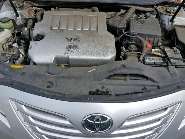 4T1BK46K77U034826 - 2007 TOYOTA CAMRY NEW SILVER photo 7